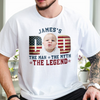Custom Kid Photo - Dad, The Man The Myth The Legend Dad Bright Shirt HA75 892468