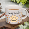 You Left Paw Prints On My Heart For Dog Lover Pottery Mug TH10 169579