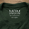 Mom, You Are The Piece That Hold Us Together Custom Kid Name Neck Print Shirt CH07 910932
