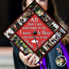 Custom Photo All That I Am And Hope To Be, I Owe To Those Who Believe In Me Graduation Cap Topper HO82 901522