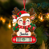 Custom Name Christmas Acrylic Money Holder Ornament Holiday Gift for Kids CH07 180854
