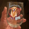 Custom Dog Photo Forever In My Heart Memorial Wine Glass CH07 180044