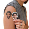 Custom Funny Face Temporary Tattoos - Personalized Favors for Birthdays, Graduations LM32 899989