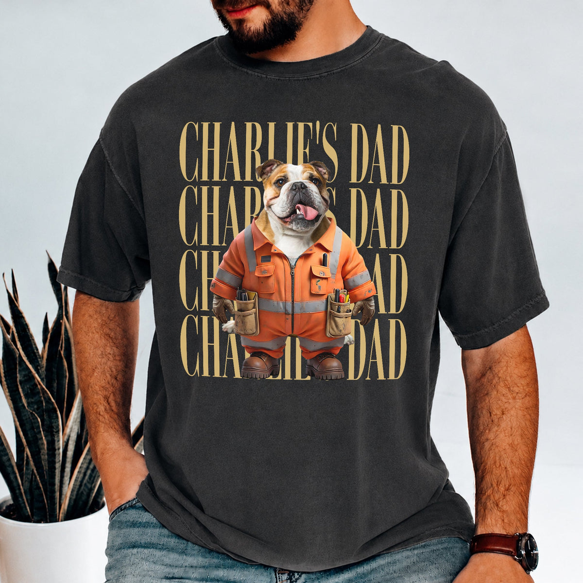 Custom Photo Cool Dog Cat Career Uniforms Comfort Shirt Gift For Pet Lovers LM32 669469
