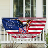 Custom Family Name 250 Years of Blessing 1776 2026 USA Patriotic Non-Pleated Fan Flag HA75 920750