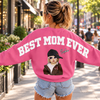 Personalized Best Dad Mom Ever Shoulder To Shoulder Shirt CH07 180942
