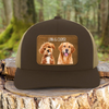 Custom Dog Photo Leather Patch Hat - Personalized Pet Lover Gift LM32 668965