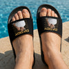 Custom Photo Dad Grandpa Title Personalized Slide Sandals - Gift For Dad Mom, Father's Day HA75 921490