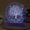 Personalized Tree Of Love LED Night Light Gift For Couple HO82 901124