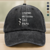 Personalized America Since 1776 Legend Husband Dad Since Washed Denim Baseball Cap TH10 169629
