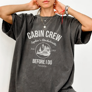 Cabin Crew Bachelorette Camping Comfort Shirt Personalized Gift For Campers HO82 894910