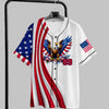 Custom Name American Pride Patriotic 250th Anniversary Eagle Baseball Jersey Shirt HA75 920882