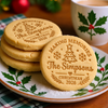 Personalized Family Name Making Memories Christmas Cookie Stamp, Holiday Baker Gift HO82 904124
