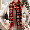 Custom Photo Name Dog Cat Men And Women's Wool Scarf Christmas Gift For Pet Lovers LM32 897477