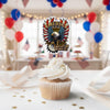 America Eagle Love It Or Leave It Cupcake Topper HA75 898842