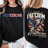 America 250 Years Of Freedom Back & Front Dark Shirt TH10 169339