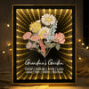 Custom Kids Names Grandma’s Garden Infinity Mirror Light Box – Personalized Family Blossoms Mother’s Day Gift HO82 901952