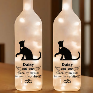 One By My Side, Forever In My Heart Memorial Bottle Lamp TH10 892541