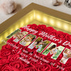 Custom Photo Everything I Am Is Because Of You Flower Shadow Box Mother's Day Gift HA75 892042