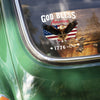 Patriotic 250th Anniversary God Bless America Eagle Car Window Decal Sticker HA75 920192
