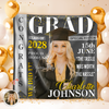 Custom Photo Class of 2026 Graduation Party Decor Backdrop HO82 901512