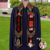 Custom Photo Country Flag Graduation Stole – Class of 2026 Sash LM32 897707