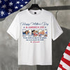 Custom Photo Happy Mother's Day & America 250 To My World Bright Shirt HO82 902132