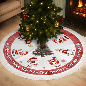 Joy Wrapped Around Us Christmas Tree Skirt TH10 896329