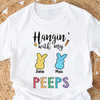 Hangin’ With My Peeps Easter Bright Shirt Personalized Gift For Easter Day HO82 901210