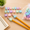 Personalized Numbered Pencil Toppers - Gifts For Classroom, Back To School Gift HO82 902814