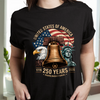 United States Of America 250th Anniversary 1776-2026 Semiquincentennial Dark Shirt LM32 899589