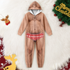 Personalized Funny Hairy Chest Men's Christmas Pattern Underwear Onesie Pajamas HO82 903686