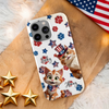 Custom 3D Cat US Flag Personalized Phone Case HA75 920322