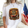Custom Photo 100 Years Of Adventure Route 66 Car Bright Shirt For Car Lover TH10 898659