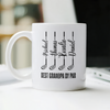 Personalized Best Dad by Par Mug – Custom Golf Gift for Dad with Kids Names, Father’s Day Gift HA75 921266