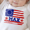 Custom Name Dad With Kid American Flag 1776 USA Matching Shirt Father's Day Gift LM32 899987
