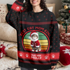 Custom Photo Best Cat Dad/Mom Ever - Personalized Unisex Ugly Sweater Christmas Gift For Cat Lovers HO82 900414