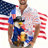 Personalized Name America 250th Birthday US Flag Hawaii Shirt HA75 921002