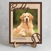 Custom Photo Forever In My Heart 2-Layered Wooden Plaque With Stand Memorial TH10 894231