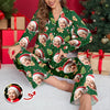 Custom Funny Family Face With Christmas Pattern Pajamas HA75 892792
