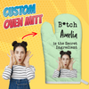 Custom Funny B*tch I Am Is The Secret Ingredient Oven Mitt - Baking Gift For Women LM32 899231