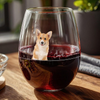 Custom Pet Photo Wine Glass Gift for Pet Lovers TH10 898995