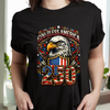 God Bless America Patriotic Dark Shirt America 250th Anniversary TShirt CH07 910968