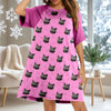 Custom Photo Dog Cat Raglan Nightgown TH10 898039