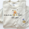 Personalized Mama Bear EST Mother's Day Sleeve Printed Sweatshirt LM32 893183