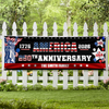 Custom Family Name America 1776-2026 250th Anniversary Banner HA75 920902