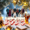 Custom Photo Family Christmas Acrylic Ornament HA75 897924