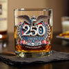 USA Eagles 250th Anniversary Semiquincentennial 1776-2026 Whiskey Glass LM32 899023