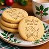 Personalized Couple Hands Cookie Stamp, Romantic Baking Gift HO82 904168