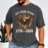 Faith Freedom 250 Years Patriotic USA Eagle Comfort Shirt TH10 170193